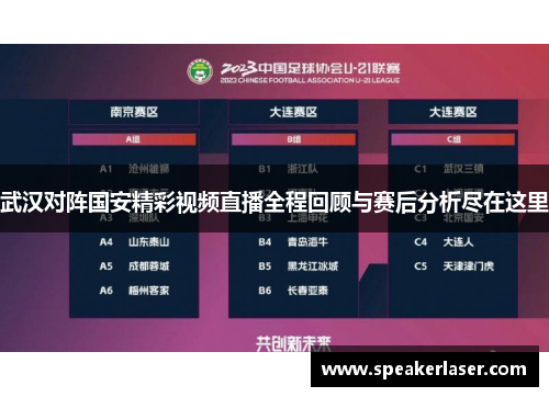 武汉对阵国安精彩视频直播全程回顾与赛后分析尽在这里